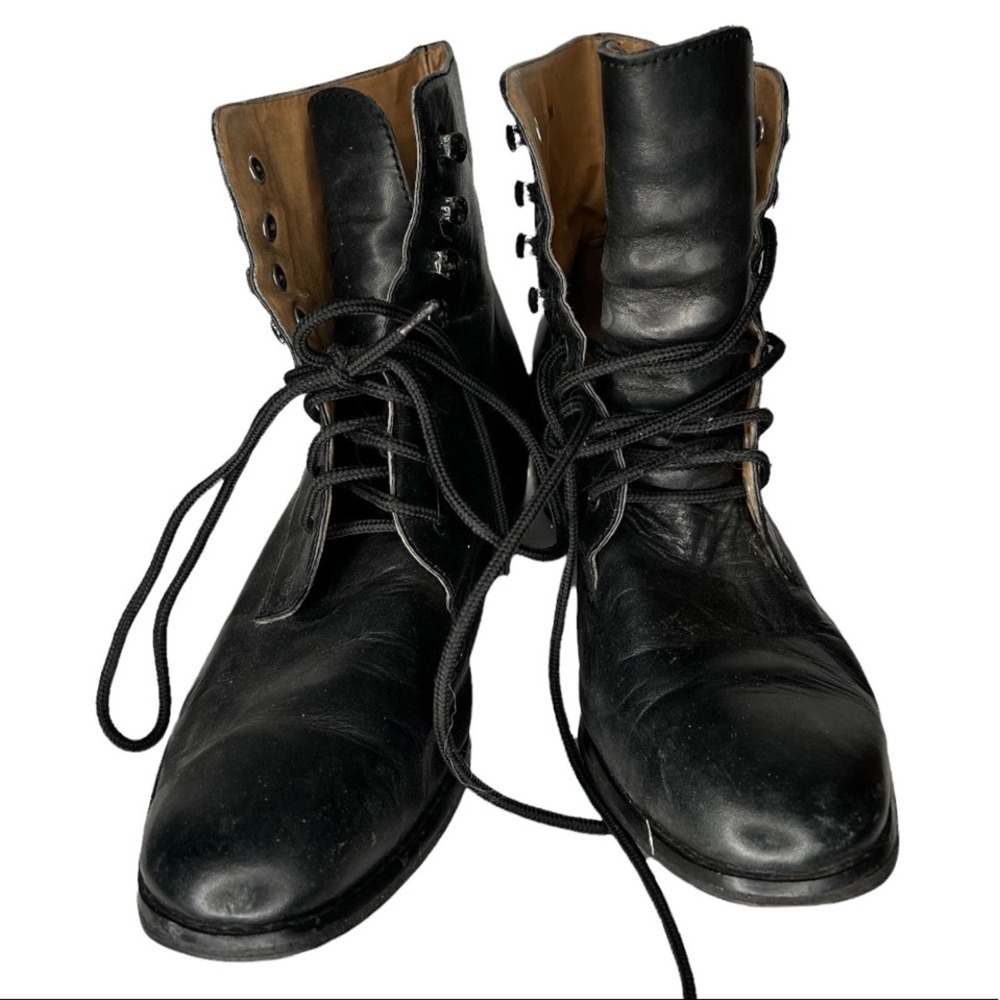 Ipanema Leather Lace-Up Boots‎